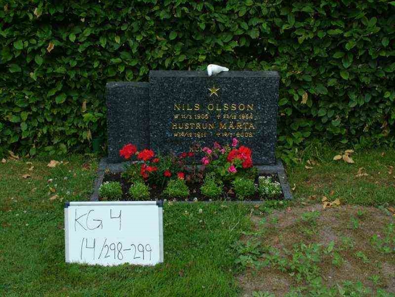 Hautatunnus: 4 14-G   298-299