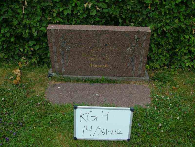 Hautatunnus: 4 14-G   261-262