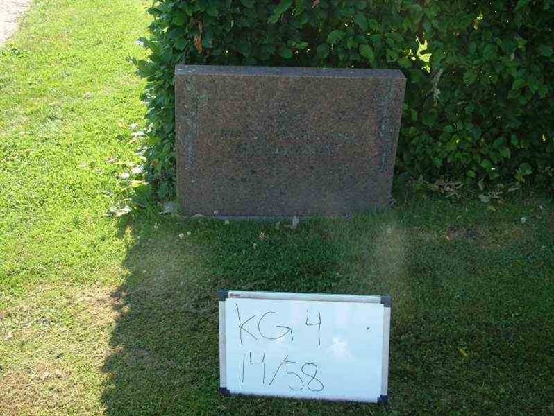 Gravnummer: 4 14-G    58