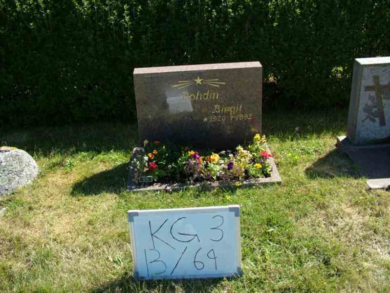 Hautatunnus: 3 13    69