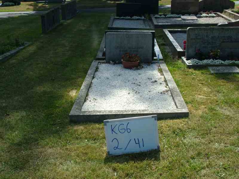 Grave number: 6 02    41-1