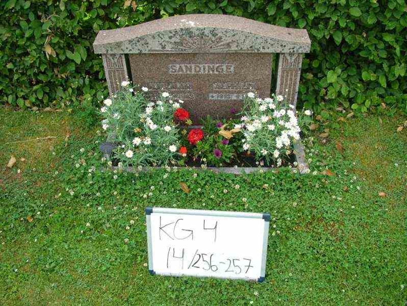 Hautatunnus: 4 14-G   256-257