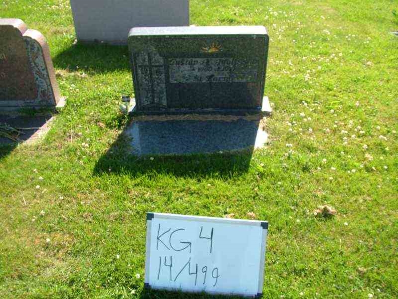 Gravnummer: 4 14-G   499