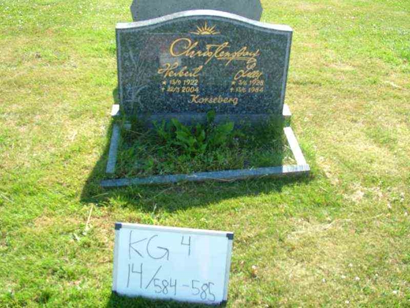 Hautatunnus: 4 14-G   584-585