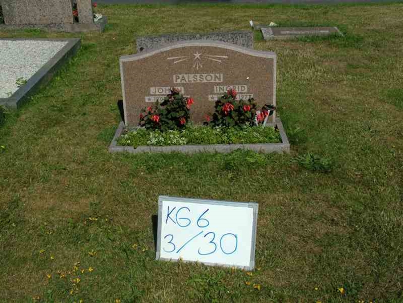 Gravnummer: 6 03    30-2