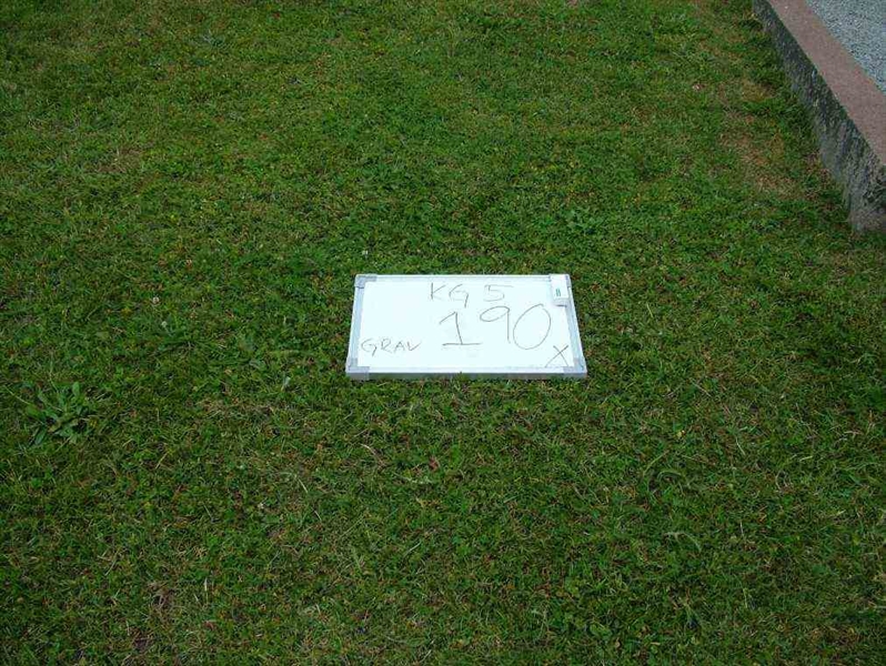 Gravnummer: 5   190-1