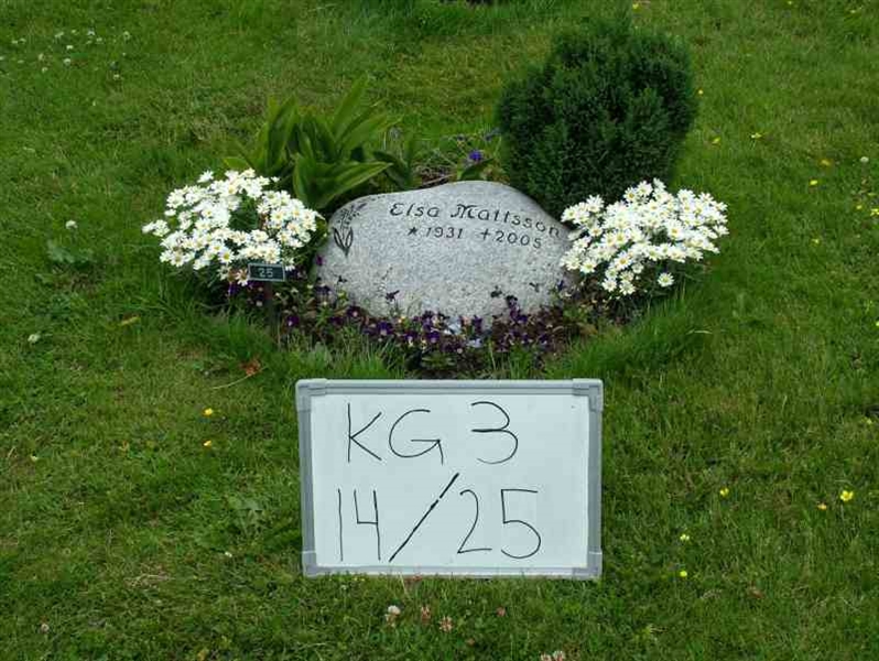 Hautatunnus: 3 14    25