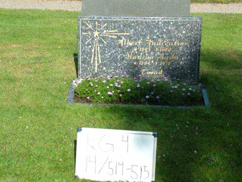 Hautatunnus: 4 14-G   514-515