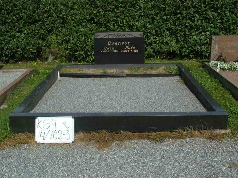 Hautatunnus: 4 14-R   102-103