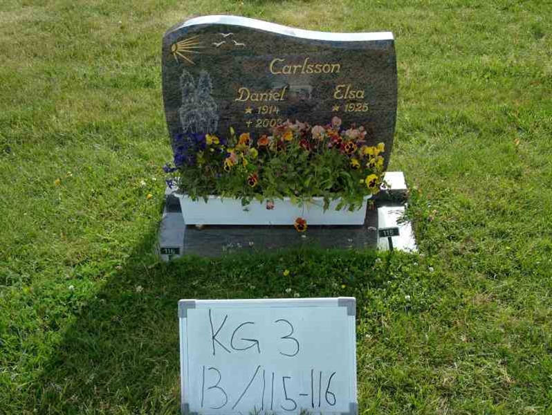 Grave number: 3 13   115-116