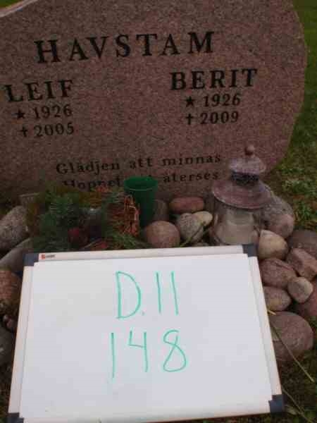 Gravnummer: 3 11   148