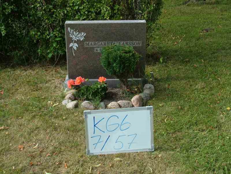 Grave number: 6 07    57-2