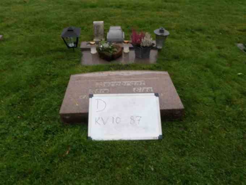 Gravnummer: 3 10    87