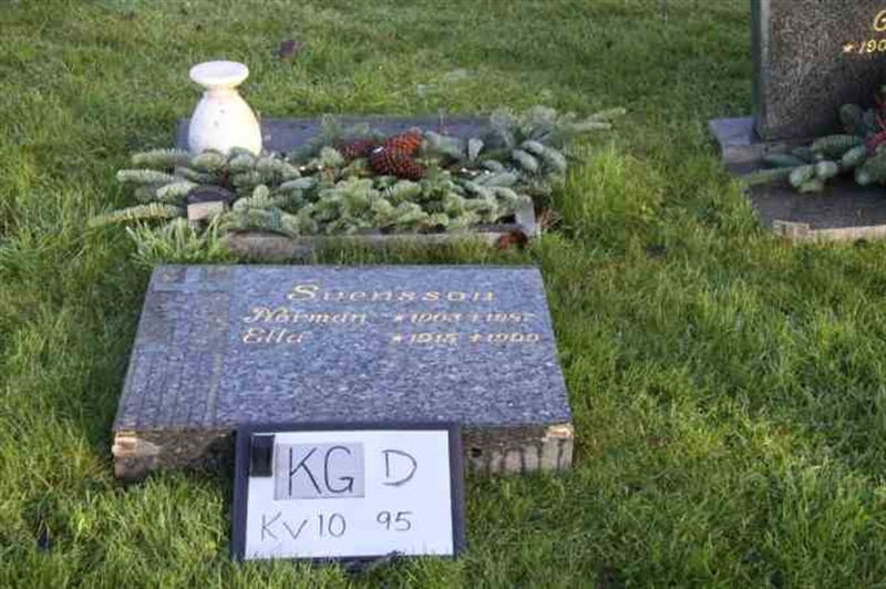 Gravnummer: 3 10    95