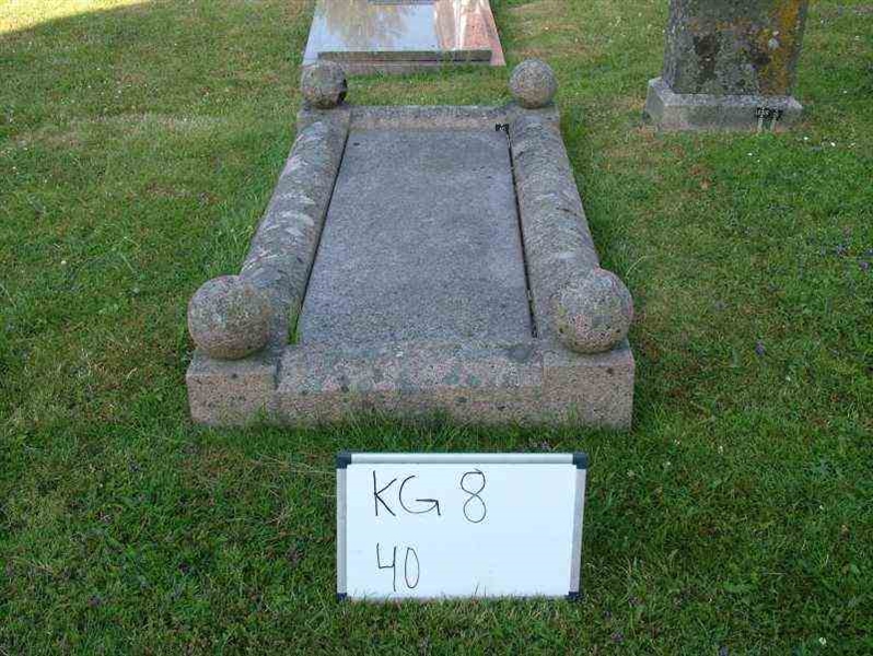 Grave number: 8    40-1