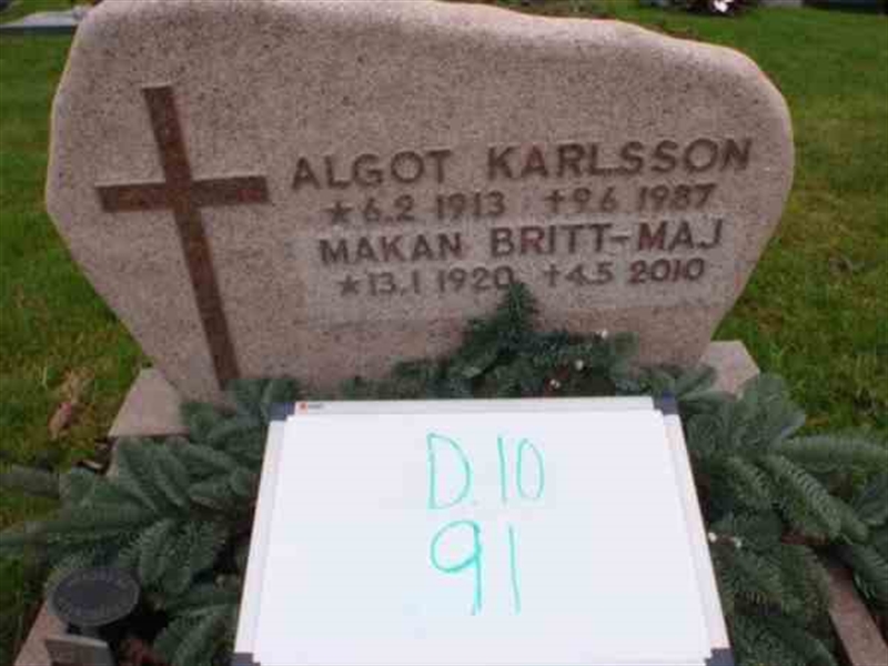 Gravnummer: 3 10    91