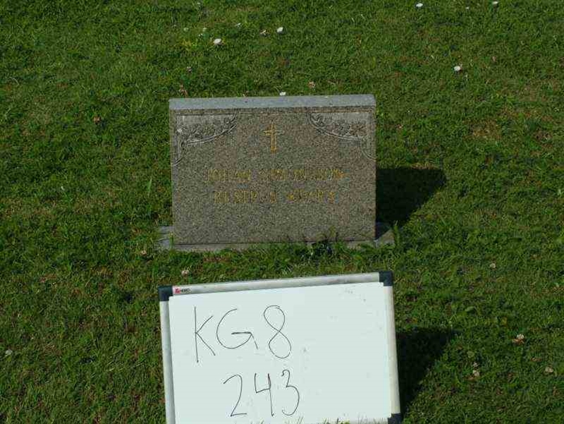 Gravnummer: 8   243-2