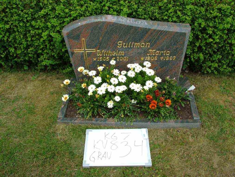 Gravnummer: 7 08    34