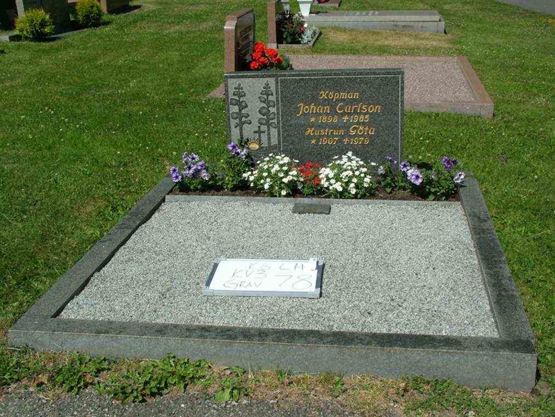 Hautatunnus: 7 03    78-2