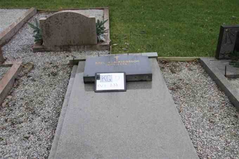 Gravnummer: 3 01   232