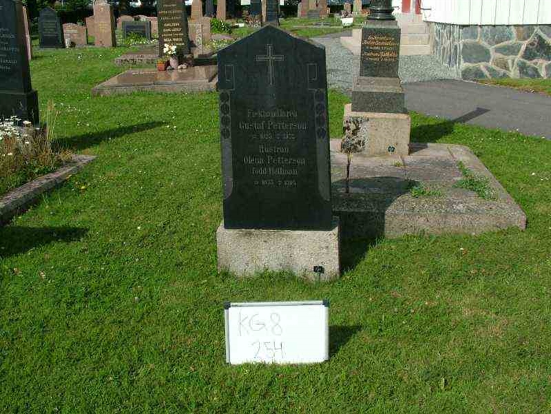 Gravnummer: 8   254-2