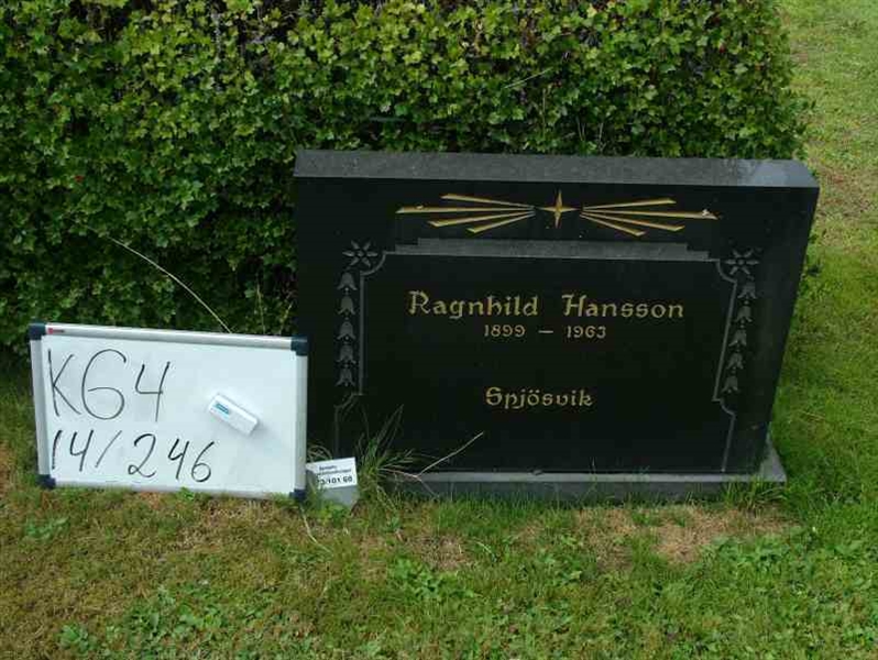 Hautatunnus: 4 14-G   246