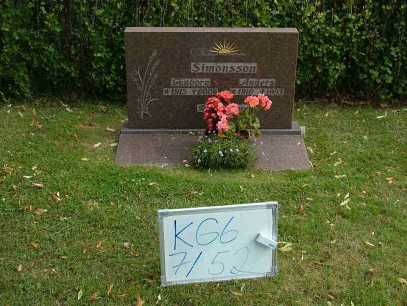 Gravnummer: 6 07    52-2