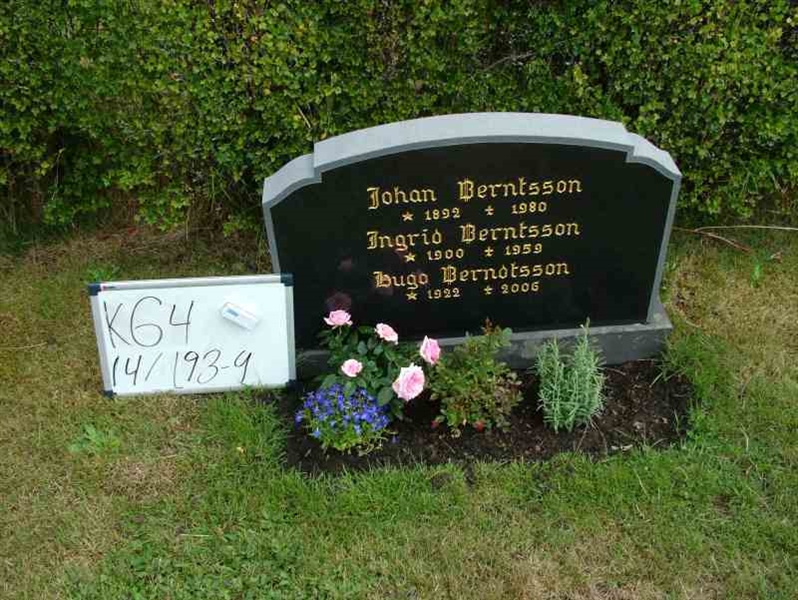 Hautatunnus: 4 14-G   193-194