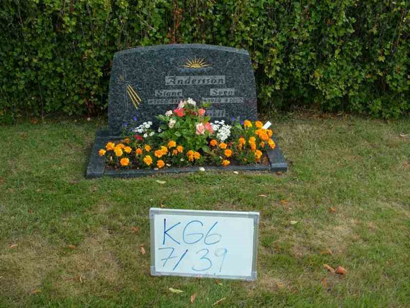 Gravnummer: 6 07    39-2