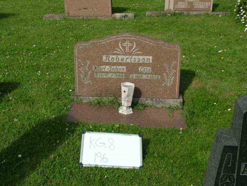 Gravnummer: 8   196-2