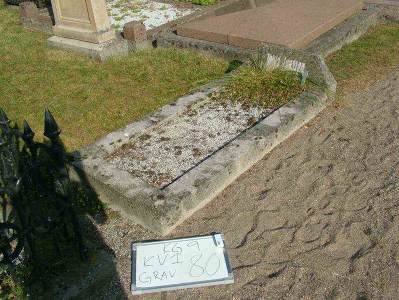 Grave number: 9 01    80