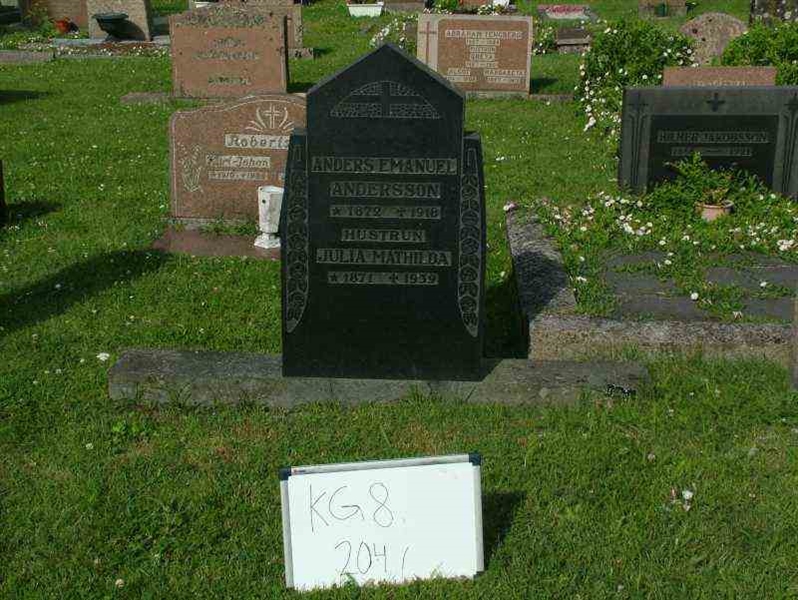 Gravnummer: 8   204-2