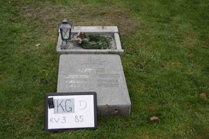 Gravnummer: 3 03    85