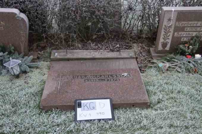 Gravnummer: 3 04   490