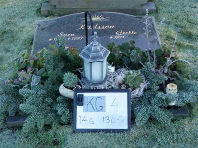 Hautatunnus: 4 14-G   130-131