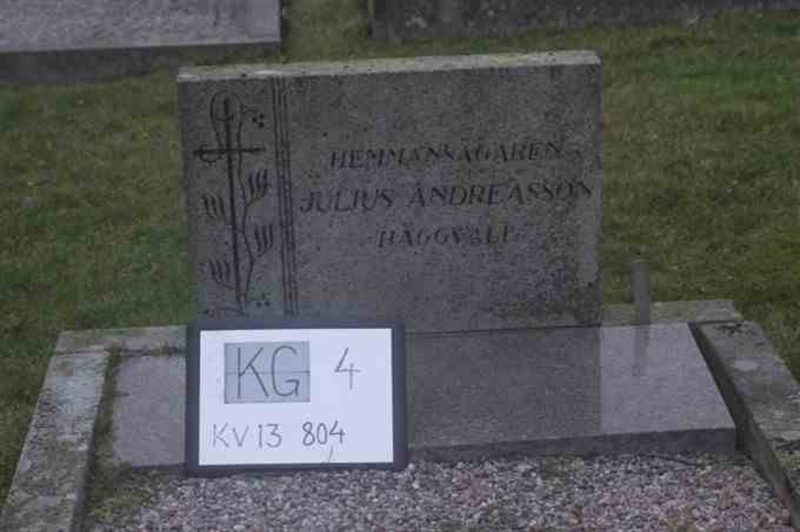 Gravnummer: 4 13   804