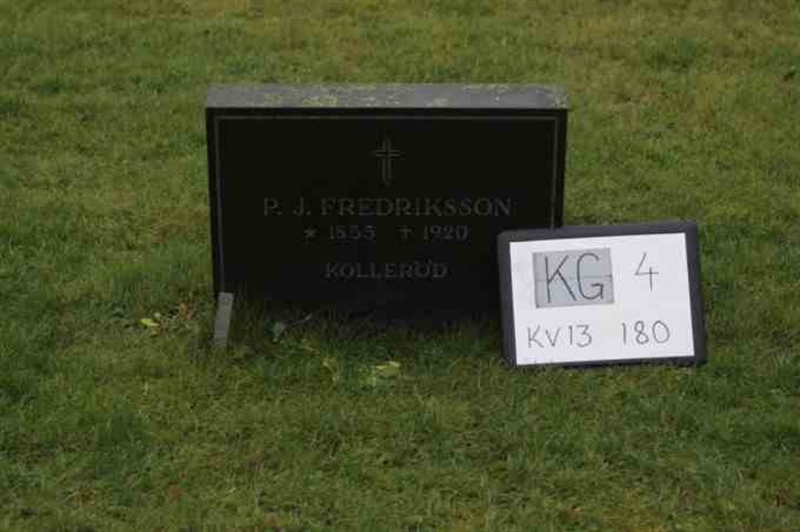 Gravnummer: 4 13   180