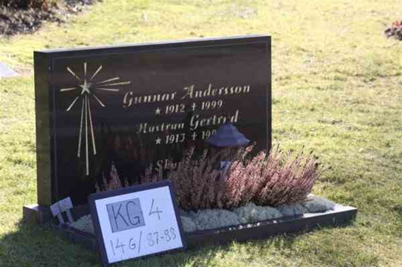 Gravnummer: 4 14-G    87-88