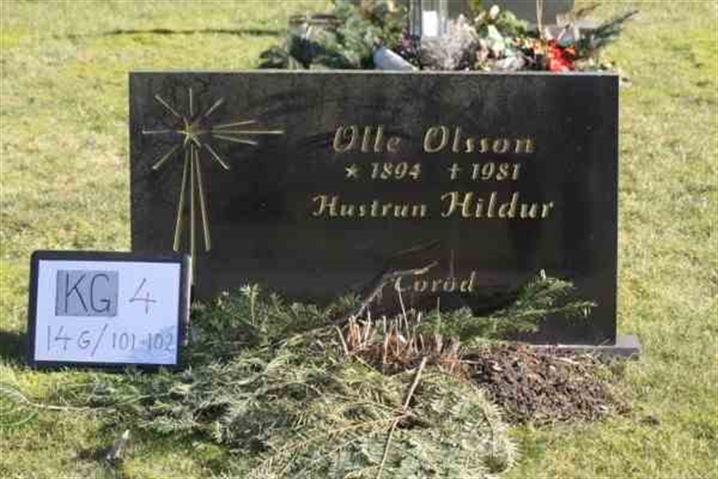 Hautatunnus: 4 14-G   101-102