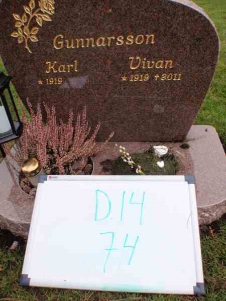 Hautatunnus: 3 14    74