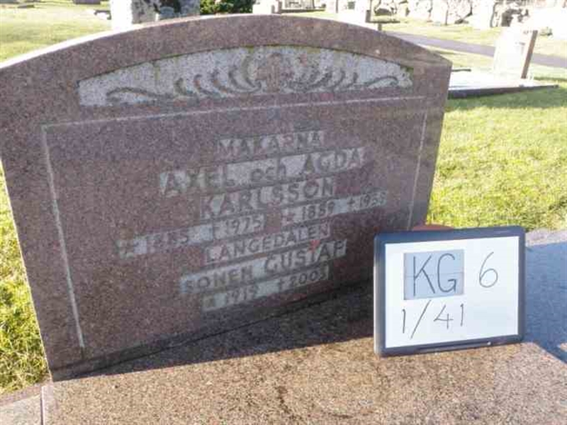 Hautatunnus: 6 01    41-2