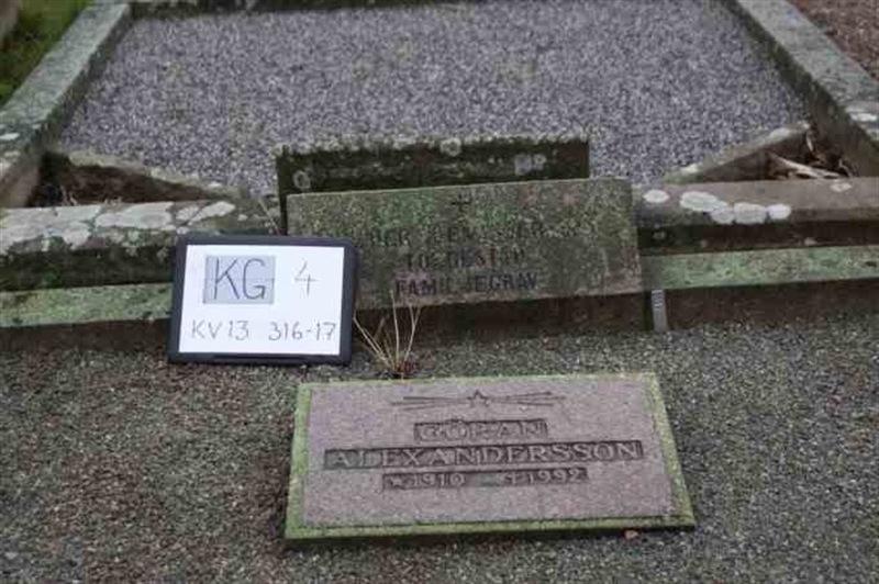 Gravnummer: 4 13   316-317
