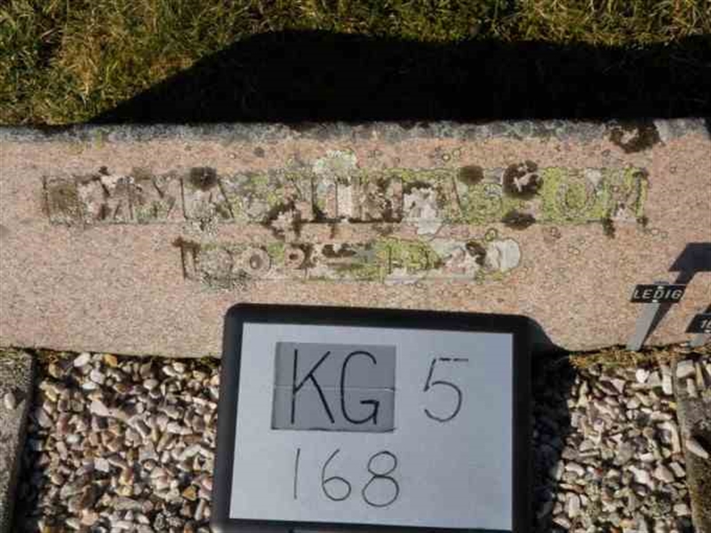 Gravnummer: 5   168-1