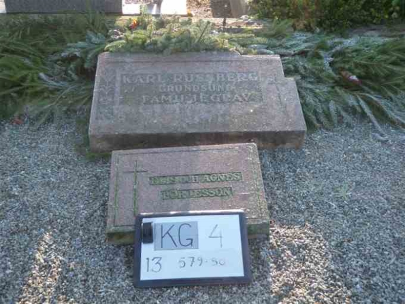 Gravnummer: 4 13   579-580