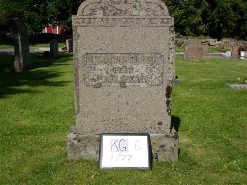 Grave number: 6 01    77-2