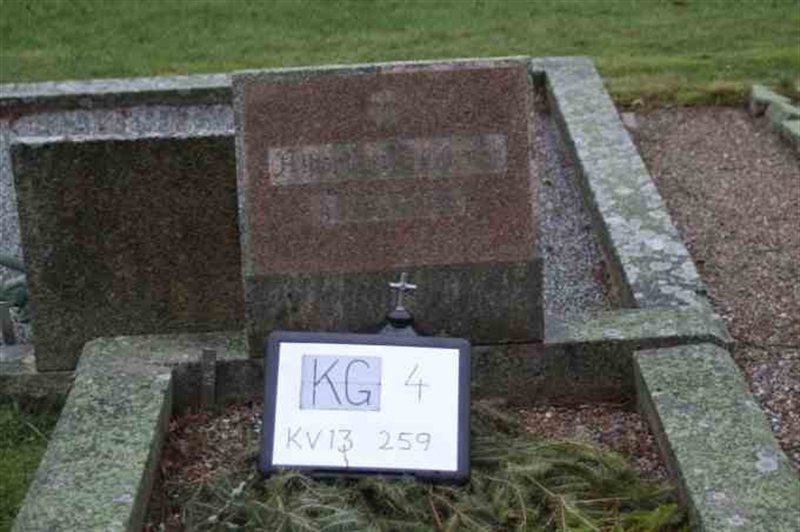 Gravnummer: 4 13   259