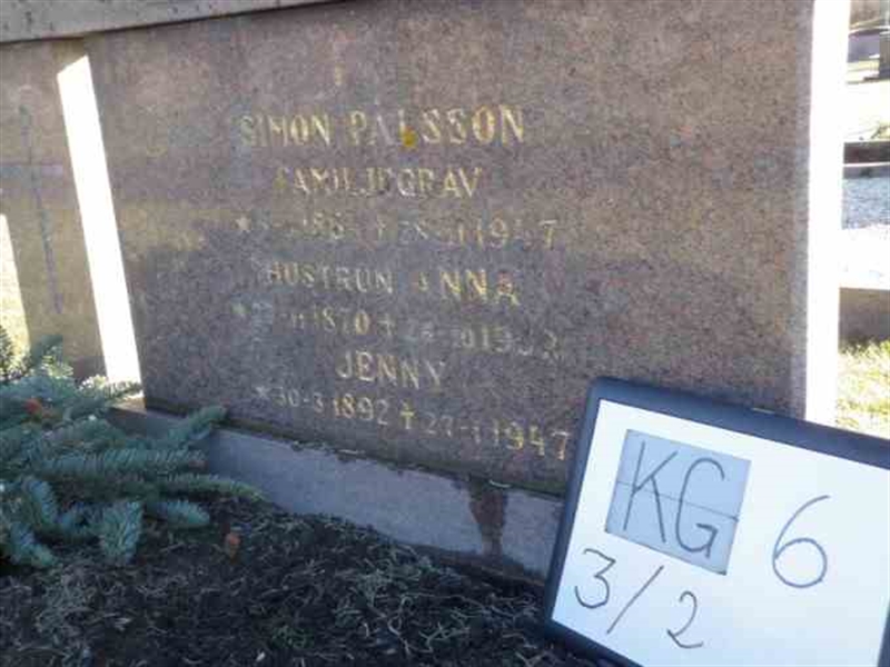 Gravnummer: 6 03     2-3