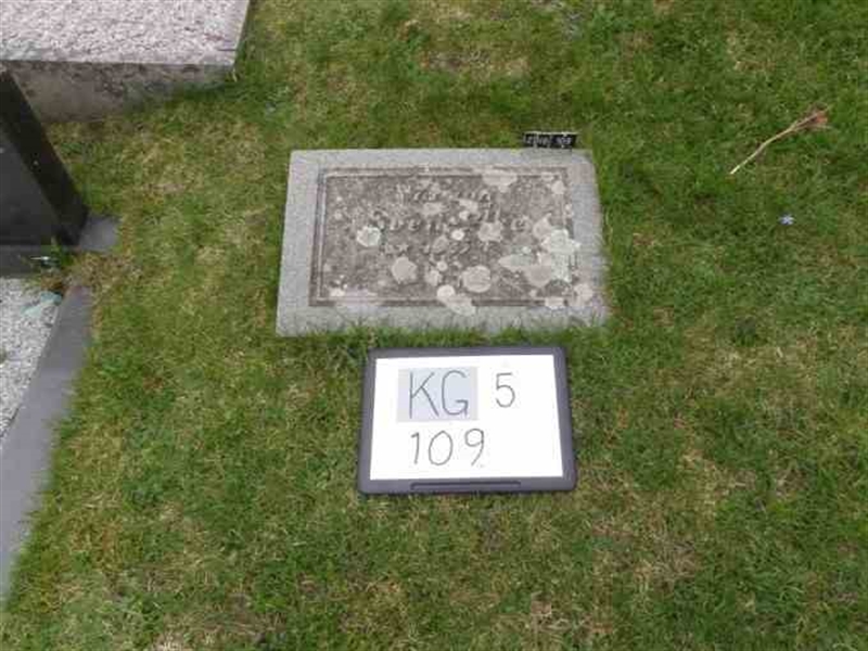 Grave number: 5   109-1