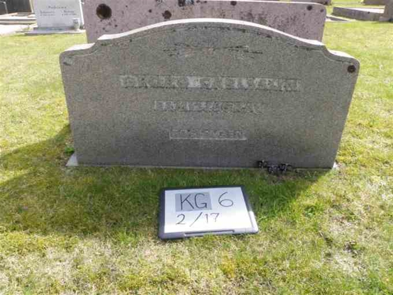 Grave number: 6 02    17-1