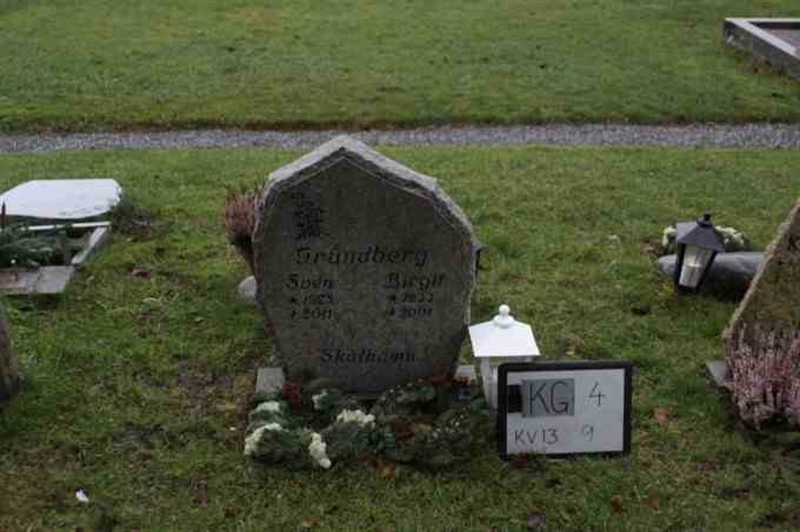 Gravnummer: 4 13     9